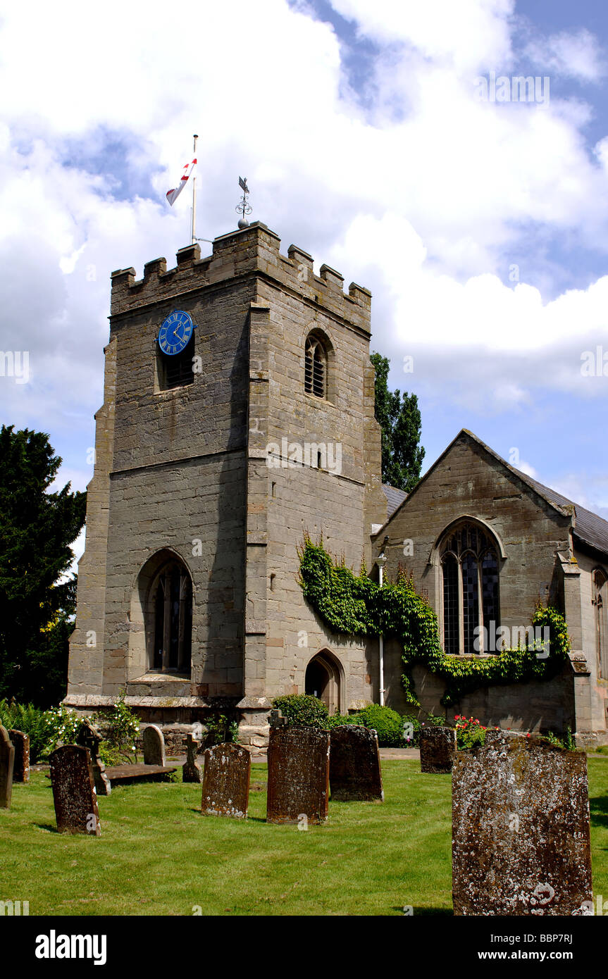 St. Peter`s Church, Barford, Warwickshire, England, UK Stock Photo